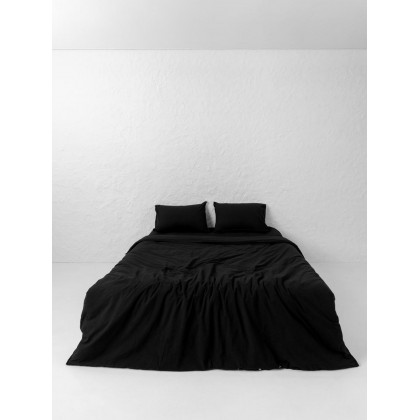 Комплект белья из вареного хлопка Leglo Black